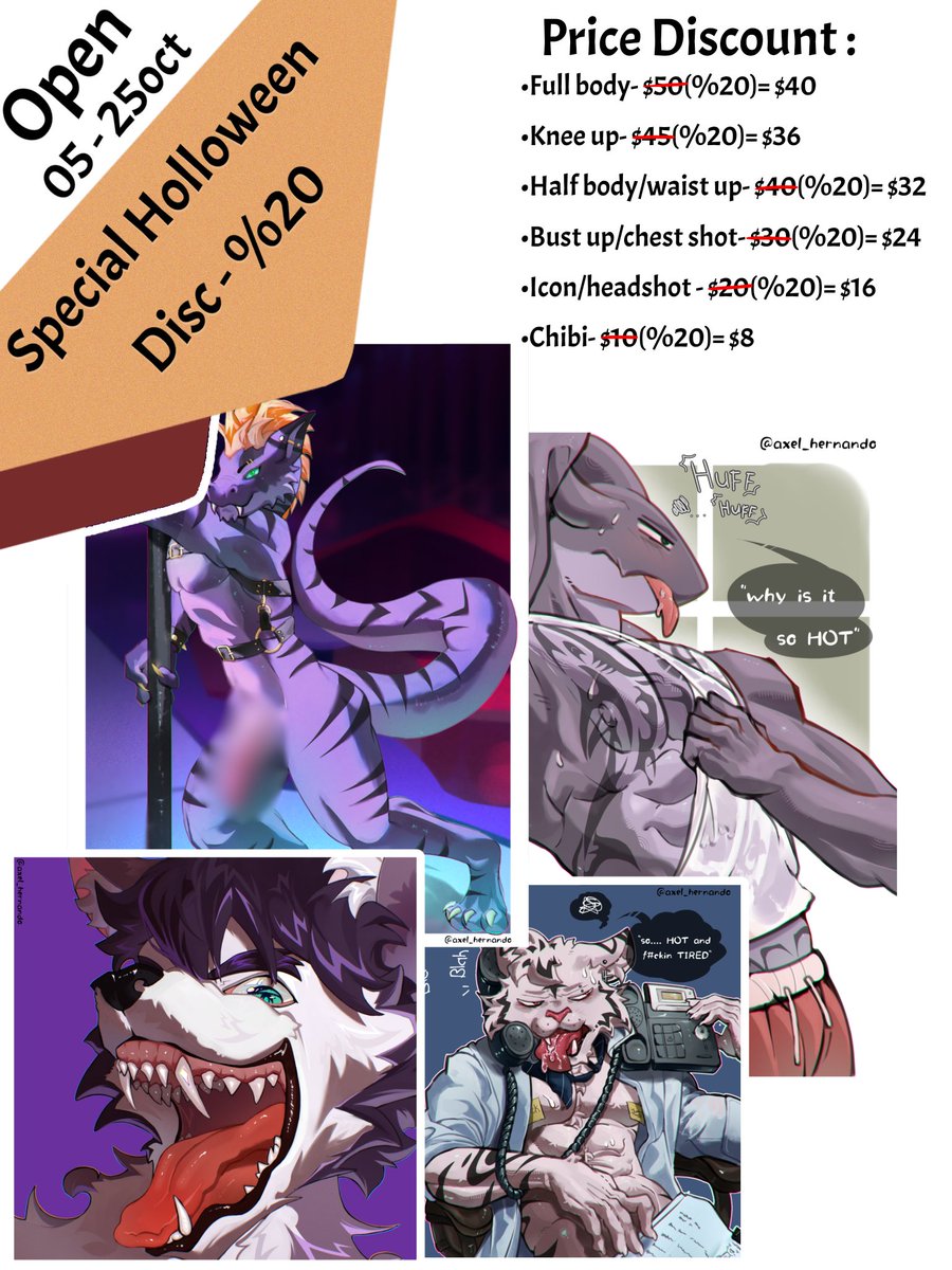 axel_harnando's tweet photo. If anyone interested:3
#commissionㅤ #furryartㅤㅤㅤ https://t.co/osaBDeuDTp