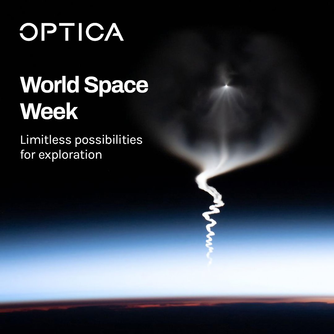 OpticaWorldwide's tweet photo. Space presents limitless possibilities for exploration, all of which push the boundaries of optical #technology.

For #WorldSpaceWeek, we selected some of our favorite articles and images celebrating #space and the role optics plays in its exploration:  https://t.co/hnJr4eUVMA https://t.co/IA7C86uNKu