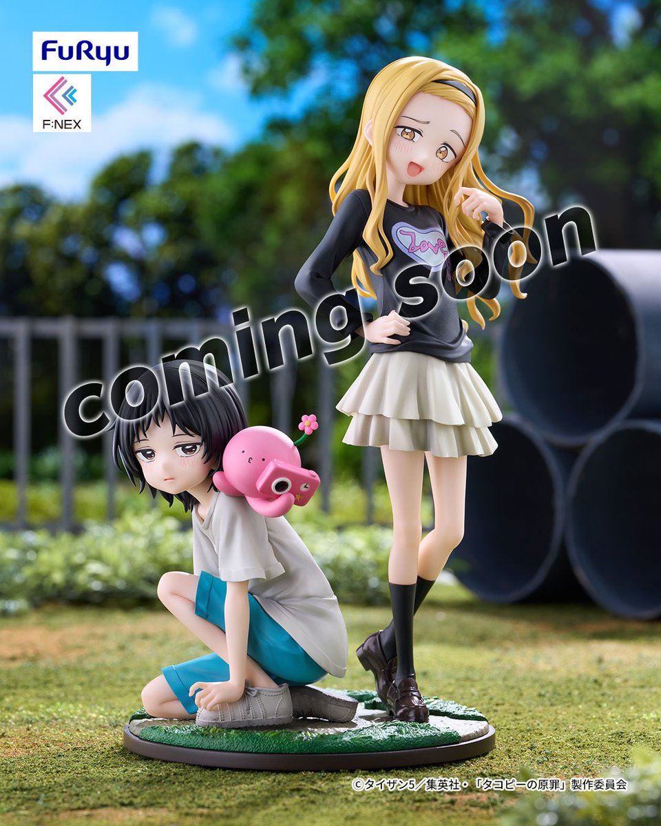 Figure_inf's tweet photo. [채색원형공개] 후류
[타코피의 원죄] F:NEX 쿠제 시즈카 &amp; 키라라카 마리나 https://t.co/gU2lJiGeUG