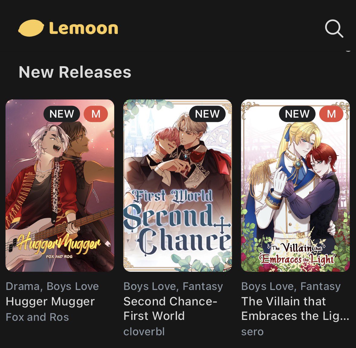 mero_se1's tweet photo. Look who I found hanging out with TVTETL in Lemoon’s New Releases 👀🍋💜

You can also find my friends @cloverbl and @rosfoxie and their series there!

I’ll gradually bring more of my series there too 👀 Especially since Lemoon allows mature-rated comics ✨ https://t.co/bL1tTLHAt5