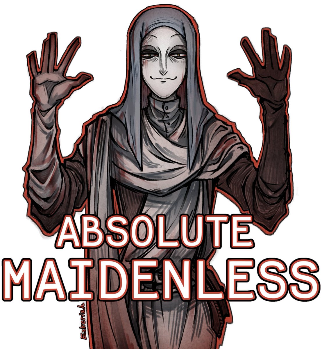 eskeriah's tweet photo. also, absolite cinema version. or it's better to say absolute maidenless, lol
#varre #whitemaskvarre #eldenring #meme art https://t.co/d8NVLVTR75
