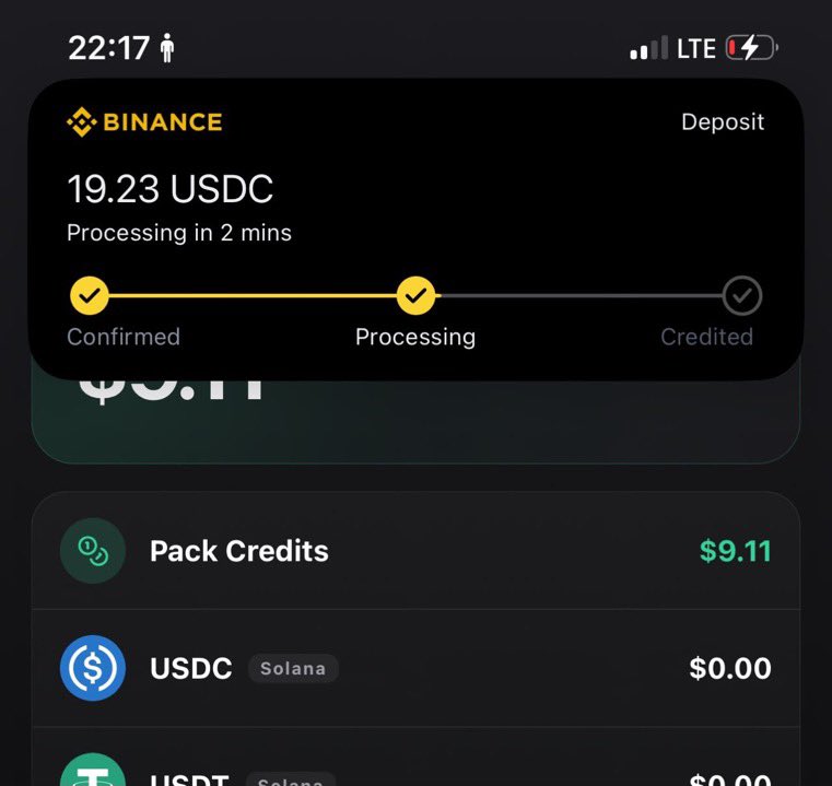 0xBenscrypto's tweet photo. FREE $18 + $1 per ref update💰✅

iOS users only 👇

Go to: https://t.co/M09p4TL2vt

➜ Download + sign up with email

➜ Go to Rewards → Bind referral code: ac4a5dce02cd

➜ Close & reopen the app

➜ Shuffle to claim your free $1

➜ Go to Packs → Pokémon

➜ Use the $1 to open a pack & get a random prize

More ways to earn:
→ Refer friends = $1 each
→ Pack profits can be withdrawn directly to your wallet
→ Instant payments

If you’re on iOS, don’t sleep on this. 🫡