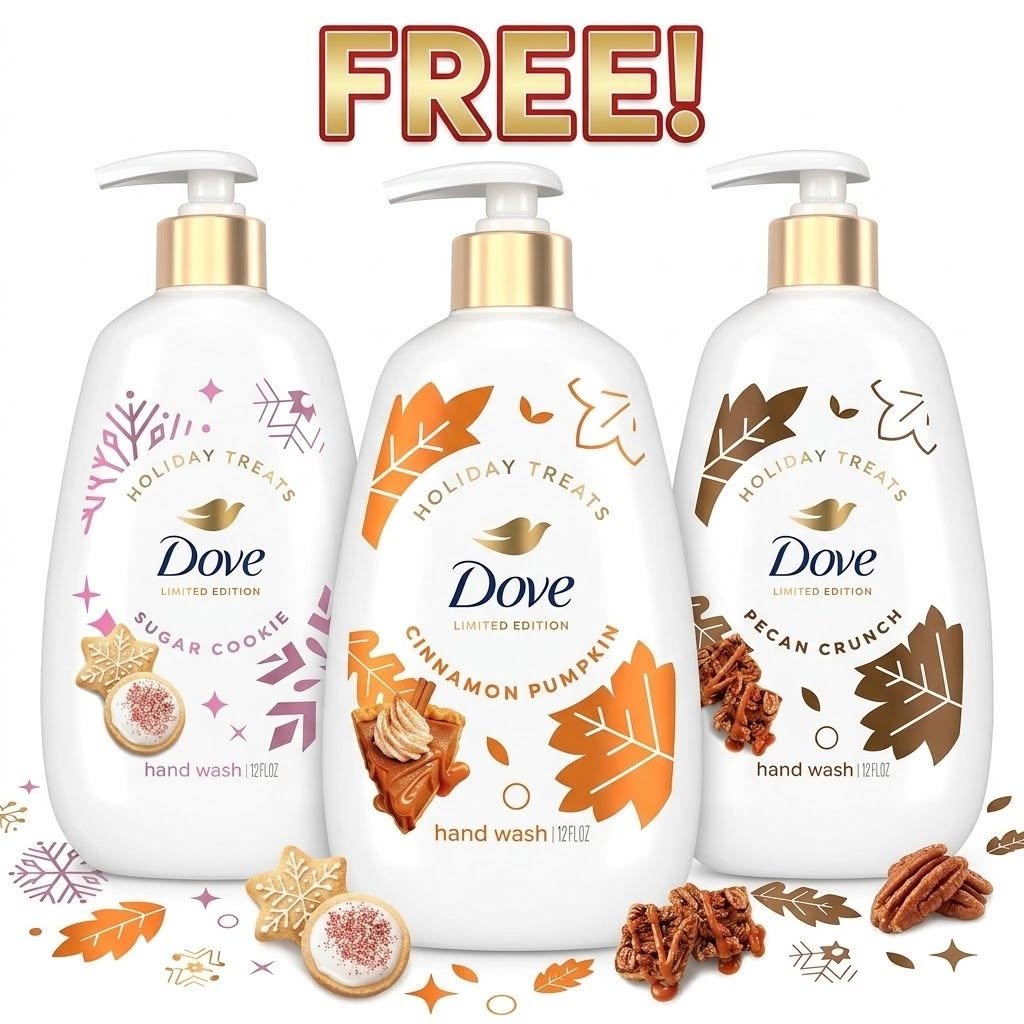realballadolla's tweet photo. I just did this deal and will be picking it up at Walmart! ♥️

Buy 2 Dove Holiday Treats Hand Soaps @ $4.97 each  for a total of $9.94--receive $5 back in Walmart Cash (or Ibotta) and receive $5.50 back worth of Fetch points for a total of $10.50 back!

Online-friendly for delivery or pickup if you have Fetch connected to your Walmart account! You will need to also have Ibotta connected if you use that instead of Walmart Cash! (Links to Ibotta and Fetch in comments if you're not already signed up!)

Sugar Cookie: https://t.co/SKRe8UnAqy #ad
Cinnamon Pumpkin: https://t.co/zhDisZ9asI #ad
Pecan Buttercrunch: https://t.co/skQYgLy3E6 #ad 

#freestuff #couponing #deals #walmartdeals #walmartfinds #dealsandsteals