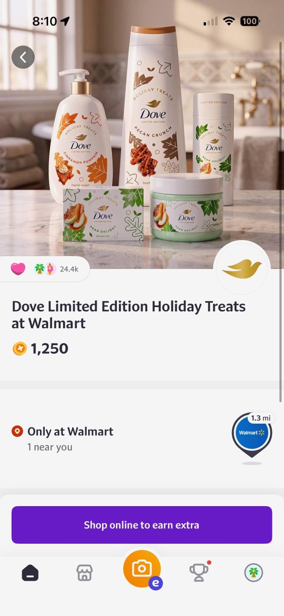 realballadolla's tweet photo. I just did this deal and will be picking it up at Walmart! ♥️

Buy 2 Dove Holiday Treats Hand Soaps @ $4.97 each  for a total of $9.94--receive $5 back in Walmart Cash (or Ibotta) and receive $5.50 back worth of Fetch points for a total of $10.50 back!

Online-friendly for delivery or pickup if you have Fetch connected to your Walmart account! You will need to also have Ibotta connected if you use that instead of Walmart Cash! (Links to Ibotta and Fetch in comments if you're not already signed up!)

Sugar Cookie: https://t.co/SKRe8UnAqy #ad
Cinnamon Pumpkin: https://t.co/zhDisZ9asI #ad
Pecan Buttercrunch: https://t.co/skQYgLy3E6 #ad 

#freestuff #couponing #deals #walmartdeals #walmartfinds #dealsandsteals