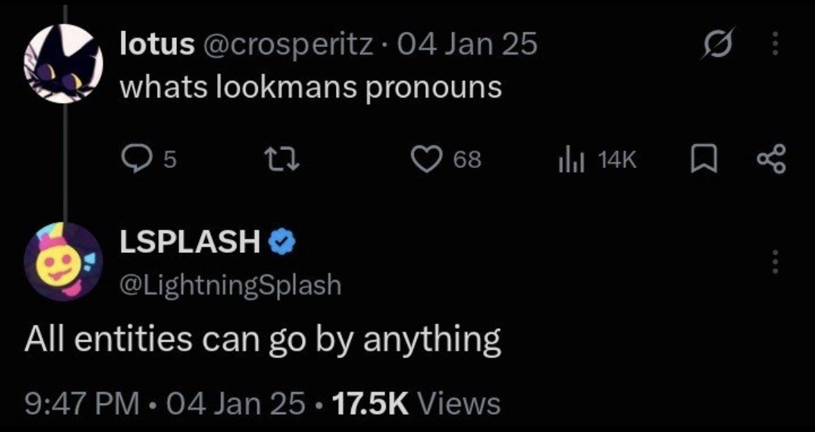 TOG1NCO's tweet photo. For future reference if anyone comes into my comments sayin summ bout "that entity doesn't go by She/Her !! It's a He/him!!" I'm just going to block you lol I'm not entertaining it again https://t.co/38oEaoiP5K