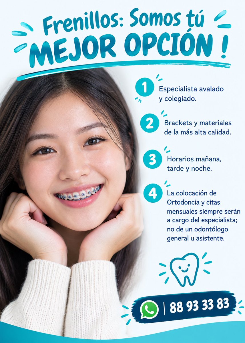 DentalParis's tweet photo. • Lunes a sábado: 7am a 9pm
• Parqueo cerrado, gratuito y privado.

☎️ 2283 9738 
📱WhatsApp https://t.co/CEE1BvM9Z0

#costarica #puravida •••  #LaSele #BryanRuiz #PilarCisneros https://t.co/X4pO6GpWjB