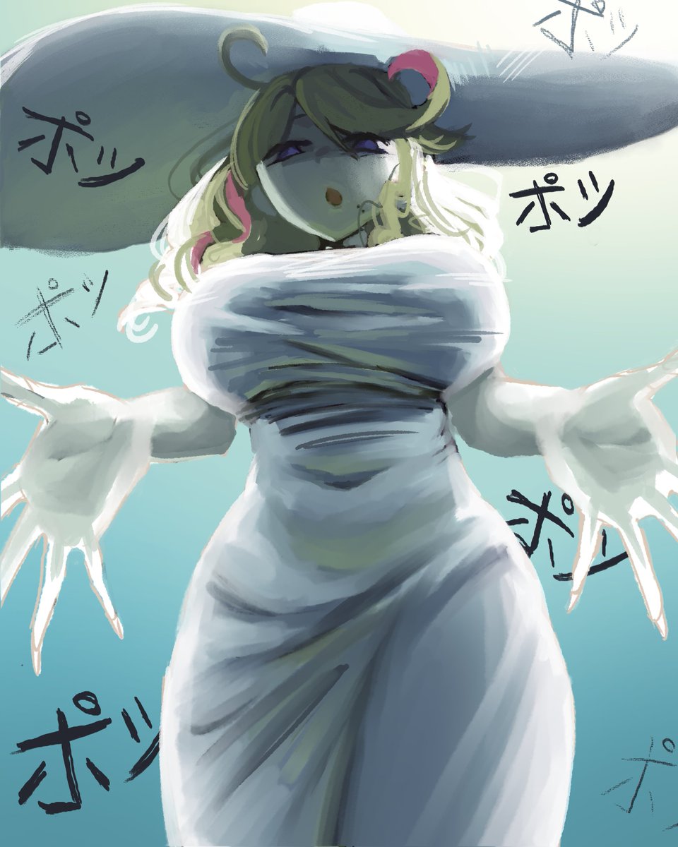 SienaOlena's tweet photo. hachishakusama siena we drew today https://t.co/fxPmgtpdP1