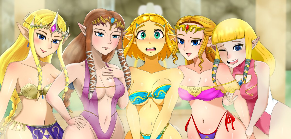Zonian_'s tweet photo. 3D Zelda baddies https://t.co/hxMSe2wYWE