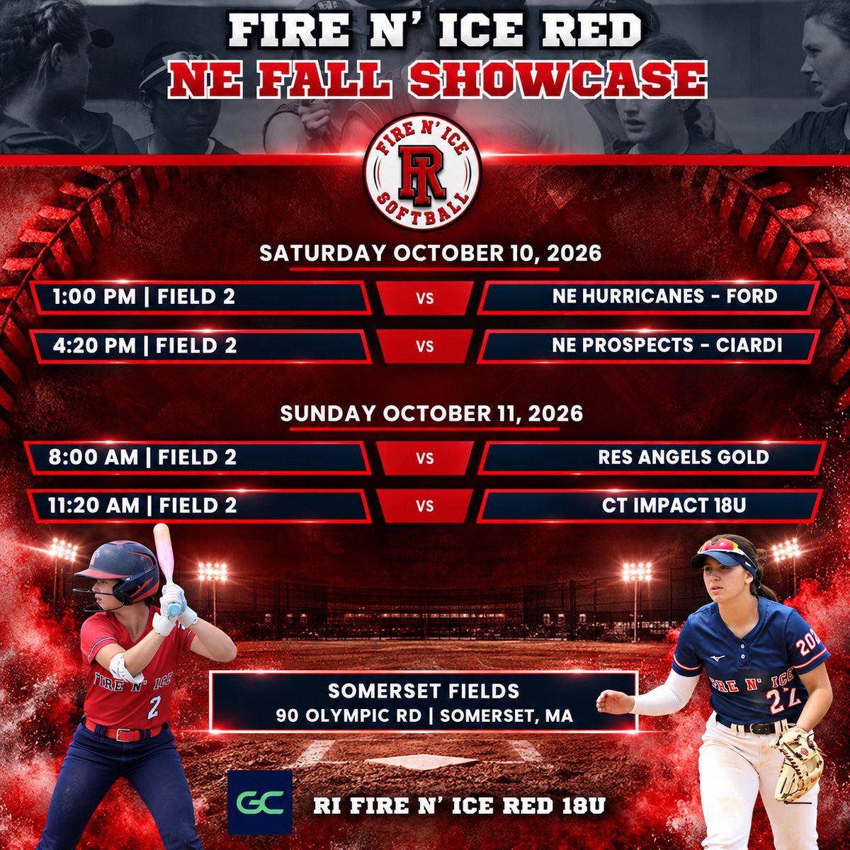 fire_ri's tweet photo. Back in action this weekend at the Fall NE College Showcase. Look forward to competing against strong competition. Come watch our girls this weekend!
@CoachFons_Brown https://t.co/4kW90yZcJY