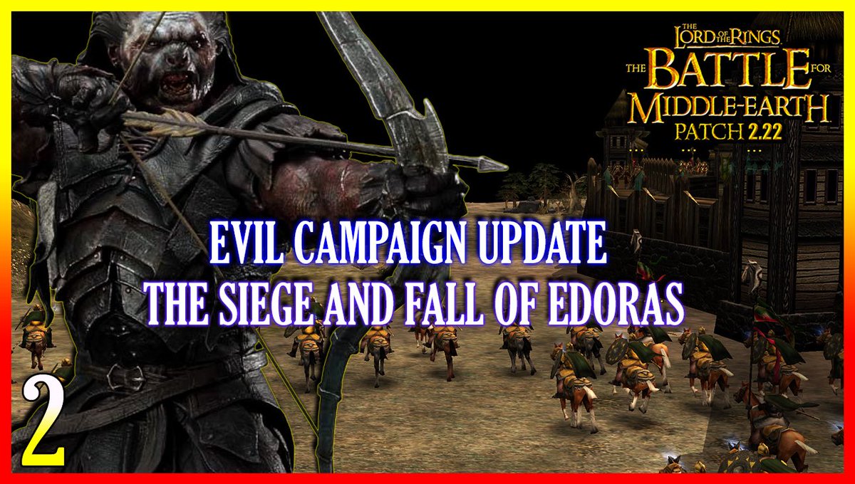 xxlaragyxx's tweet photo. Let’s play Battle for Middle Earth 2.22 in 2026! Evil campaign, we take Edoras and move towards Helms Deep!
I’ve been covering the entire LOTR gaming catalog including mods.
https://t.co/uBvVnPFqOy
#Bfme #YouTube #Lotr #Tolkien #Middleearth https://t.co/3qq8kC68xo