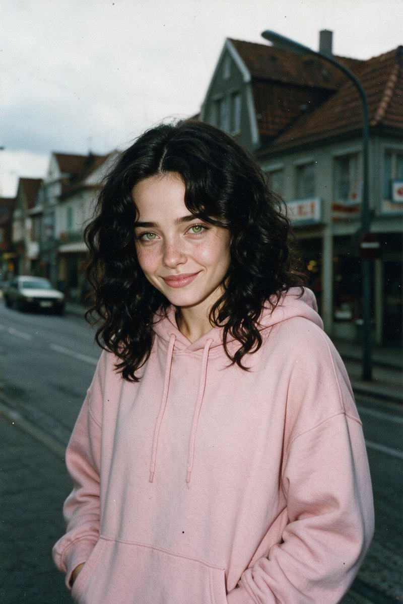 Clementainex's tweet photo. Soft pinks and cozy streets https://t.co/zfIxwbg9wh
