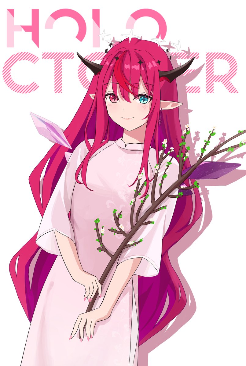 setsulena's tweet photo. Day 3 - dress (ao dai)
#holoctober #IRySart https://t.co/KMee8ckKgz