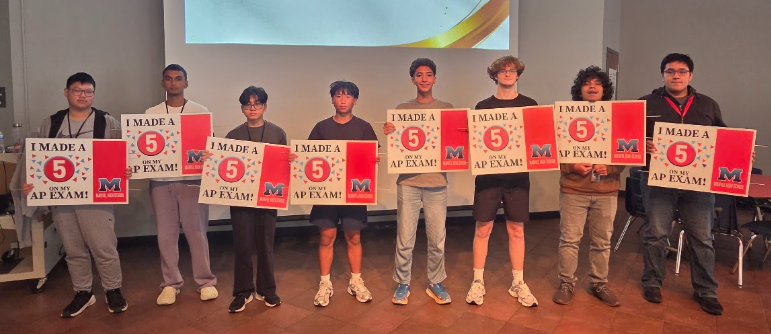 ManvelHS's tweet photo. Congratulations to all our students who earned commendations on the PSAT and those who scored a FIVE on their AP Exam(s).  We celebrated over 100 students! https://t.co/BwRupxSybY