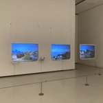 Photo by eitoeiko池田ひとみ、明石雄「Looking Through Painting」10/9～31 (@eitoeiko)