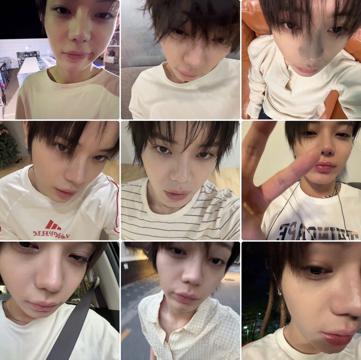 thinkingyul's tweet photo. selca imut gemas sedunia https://t.co/coLz2vPj50