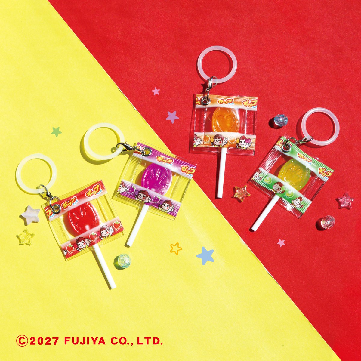 UNP_CAPSULE's tweet photo. 💛新商品のお知らせ💚

ペコちゃん ポップキャンディチャームマーカー が登場❣️

おなじみの「ポップキャンディ」が、かわいいチャームマーカーになりました🍭💕

傘やリップなどに付けて楽しめる、全4種のラインナップ🎀
カラフルなキャンディとペコちゃんのデザインにも注目です👀✨

続報をお楽しみに✨