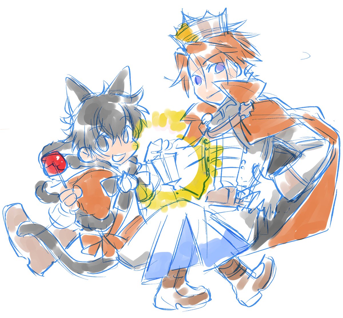 suppoco2023's tweet photo. ハロウィンぽいらくがき

サイン本予約してきた！ https://t.co/QaRztnCScs