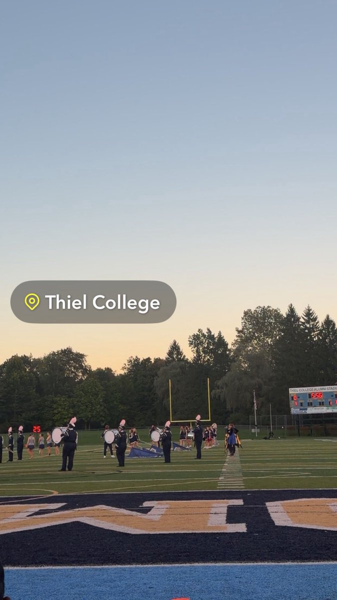 RMcC823's tweet photo. Had a great day at Thiel yesterday! Started with a jump clinic with coach Oravec, then went on a small tour, and finished my day off with a gameday visit! Thank you @CoachPolis for giving me the ability to come watch you guys play yesterday night! https://t.co/keWMvKqzXp