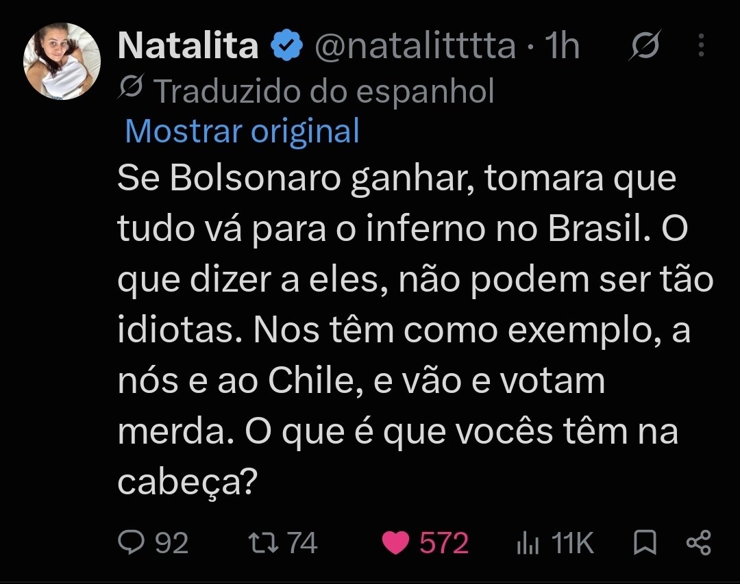 lizzvmc's tweet photo. @ZAMENZA Até os paises  vizinhos alertando... https://t.co/sDjZh4S7TC