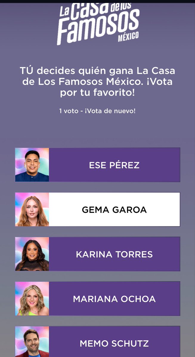 LauraAnaliAmay1's tweet photo. @coolandprettyy Votando full por Gemadre💎 https://t.co/DQscxQhdkc