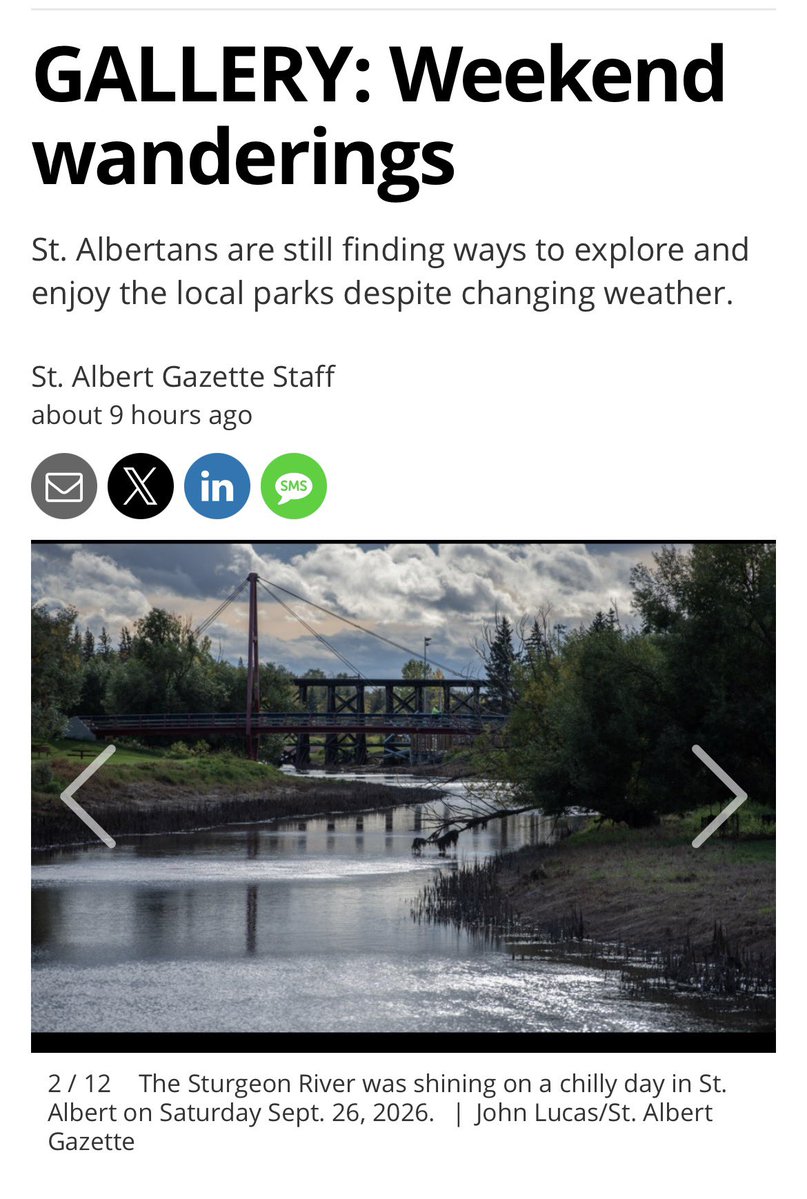 SamanthasLaw's tweet photo. #StAlbert Weekend wanderings https://t.co/mGMTfyuI9z via @stalbertgazette https://t.co/s7WOtoPT3l