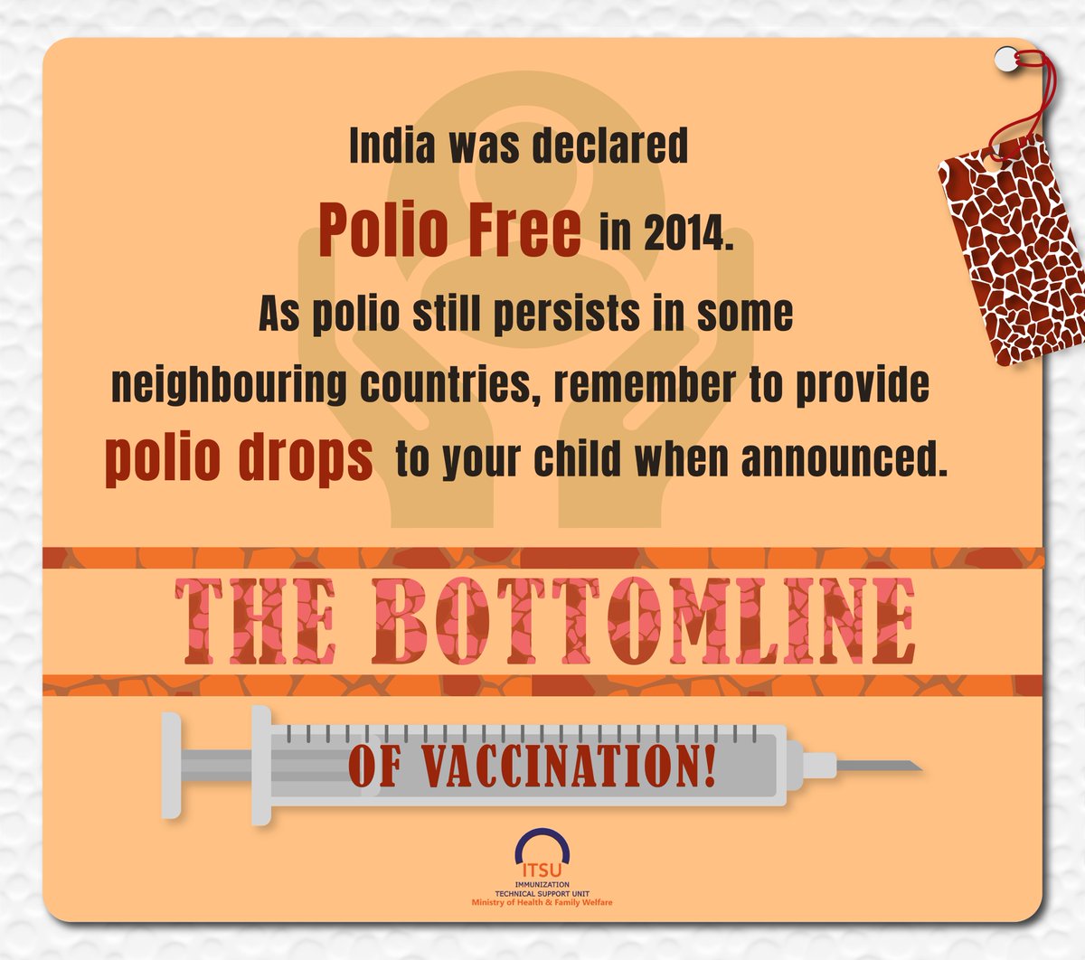 Vaccinate4Life's tweet photo. Believe in Science
Believe in Vaccination
#ImmunizationForAll
#VaccinesSaveLives
#Immunization
#HealthForAll
#UWIN
#SwasthBharat
#ViksitBharat
@MoHFW_INDIA https://t.co/w4uQcXe6ye