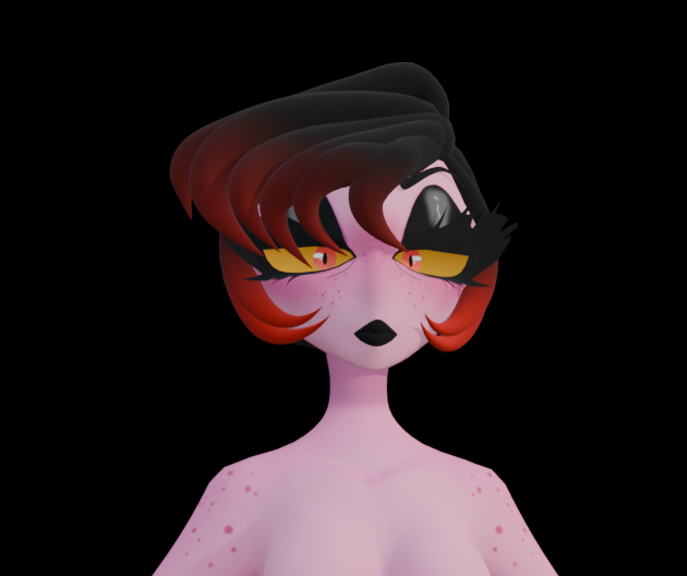 cupidssrose's tweet photo. finally working on a personal model of my succubus girl!
base model by the lovely @Psychozmiz ❤️🖤 https://t.co/0zz2u2K714