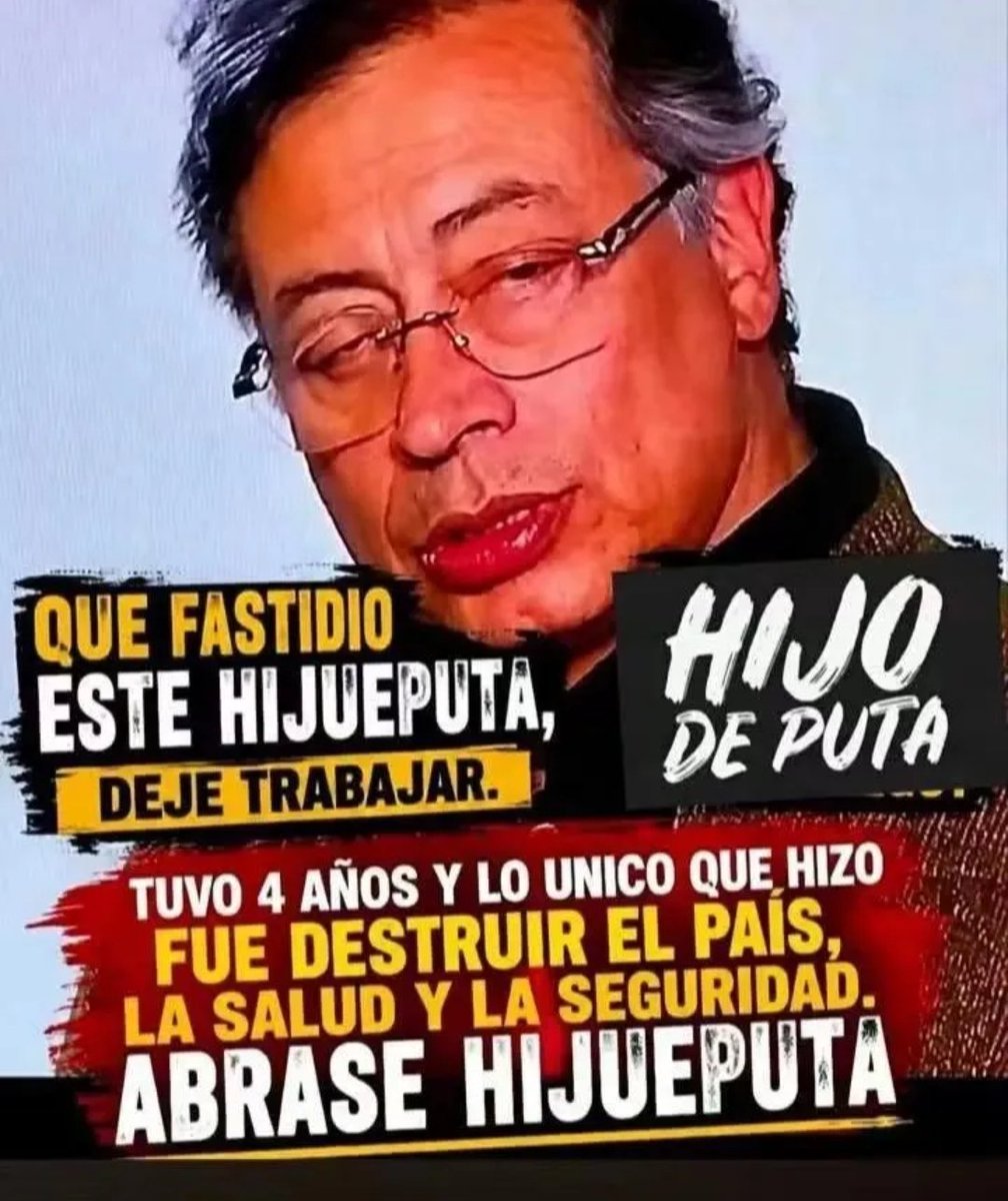 Alexmorales's tweet photo. @petrogustavo Deja trabajar @petrogustavo, con cuantos congelados no gobernó ud.? https://t.co/HFZutNpVmw