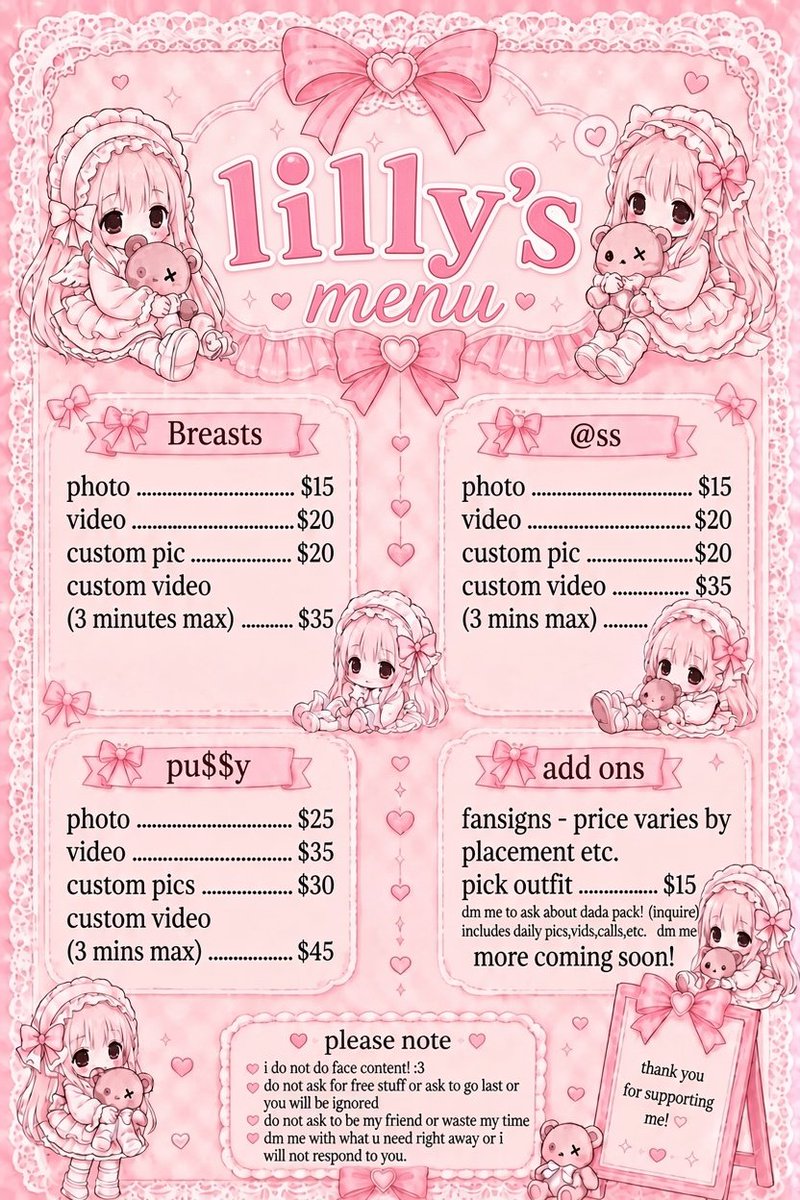 lolipopslilly's tweet photo. mi menu! https://t.co/W9wBnTj8F3