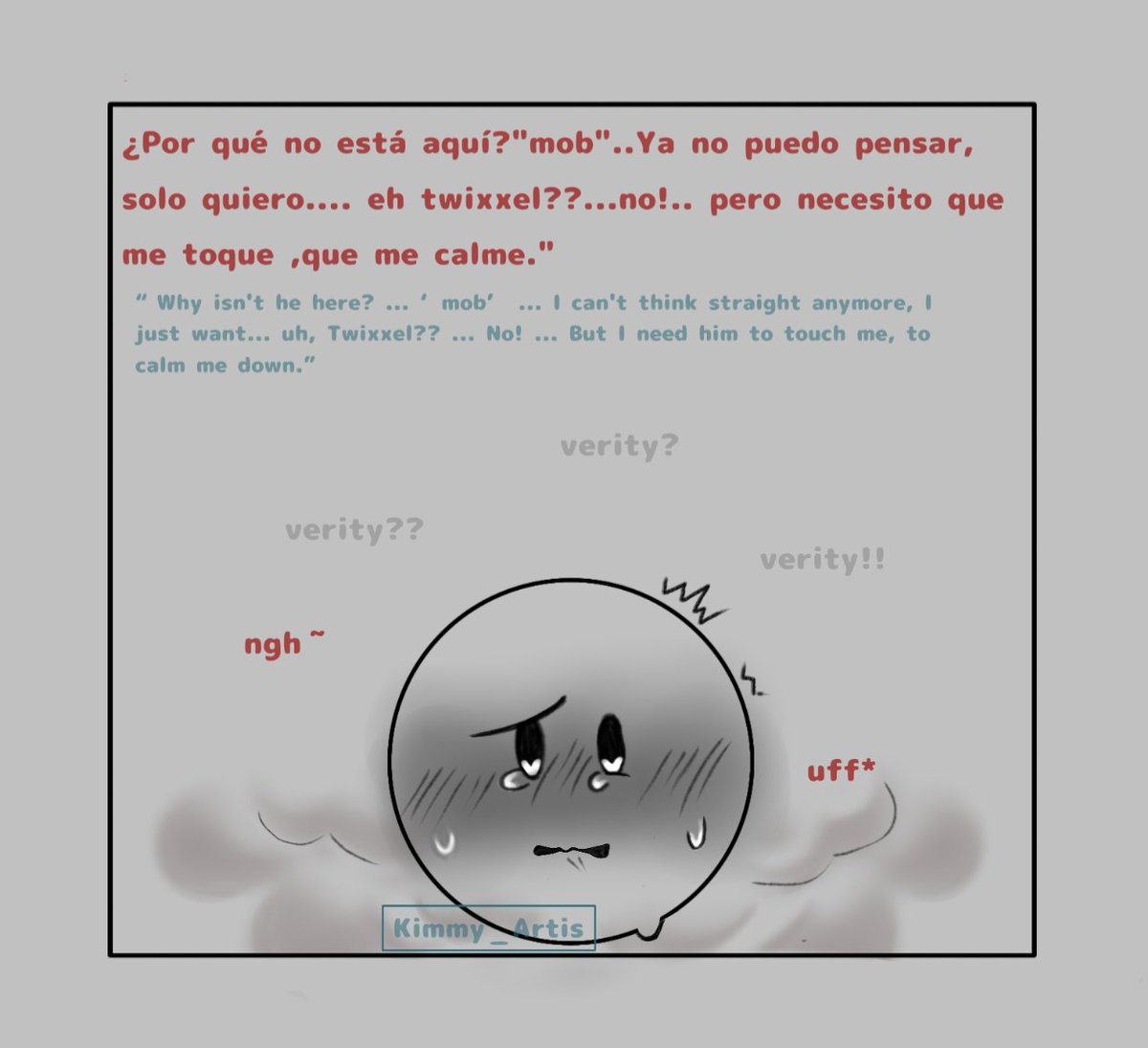 kimmy_kun's tweet photo. La continuación 😛
Omegaverse AU
Cap1:parte5/8
#verity #twixxel #thatmob https://t.co/kkTIolS649