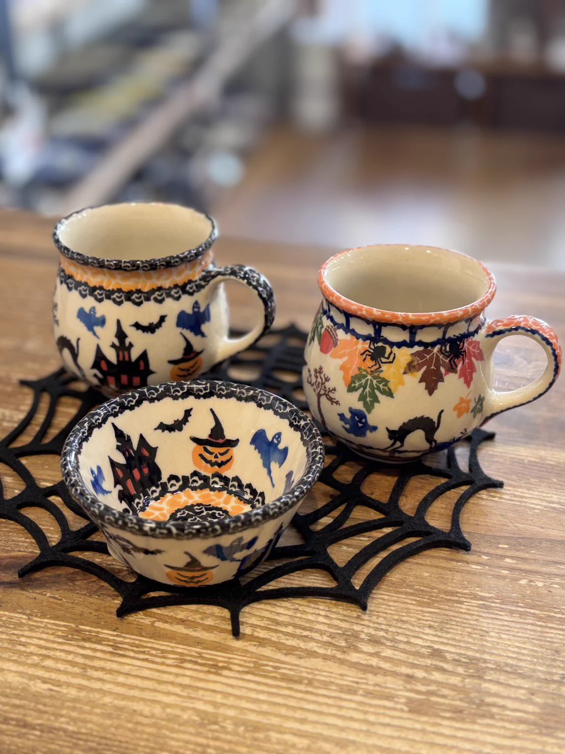 ポーリッシュポタリーハロウィン2点セット ケルセン ポーランド食器・ポーリッシュポタリー on X: 