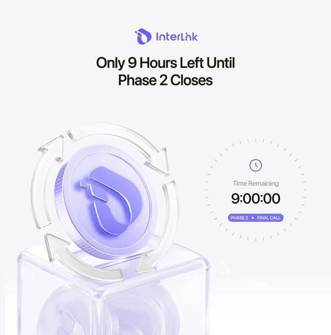 klalaiah214's tweet photo. Final 9 hours. Don’t miss it. 🔁

#InterLink #ITL #ITLG #WeAreTheFirst10MLinkers https://t.co/1UMjZWhJ05