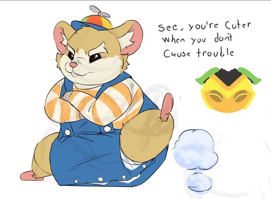 FluffyWam's tweet photo. sfw sketch https://t.co/78zgBlrrBA