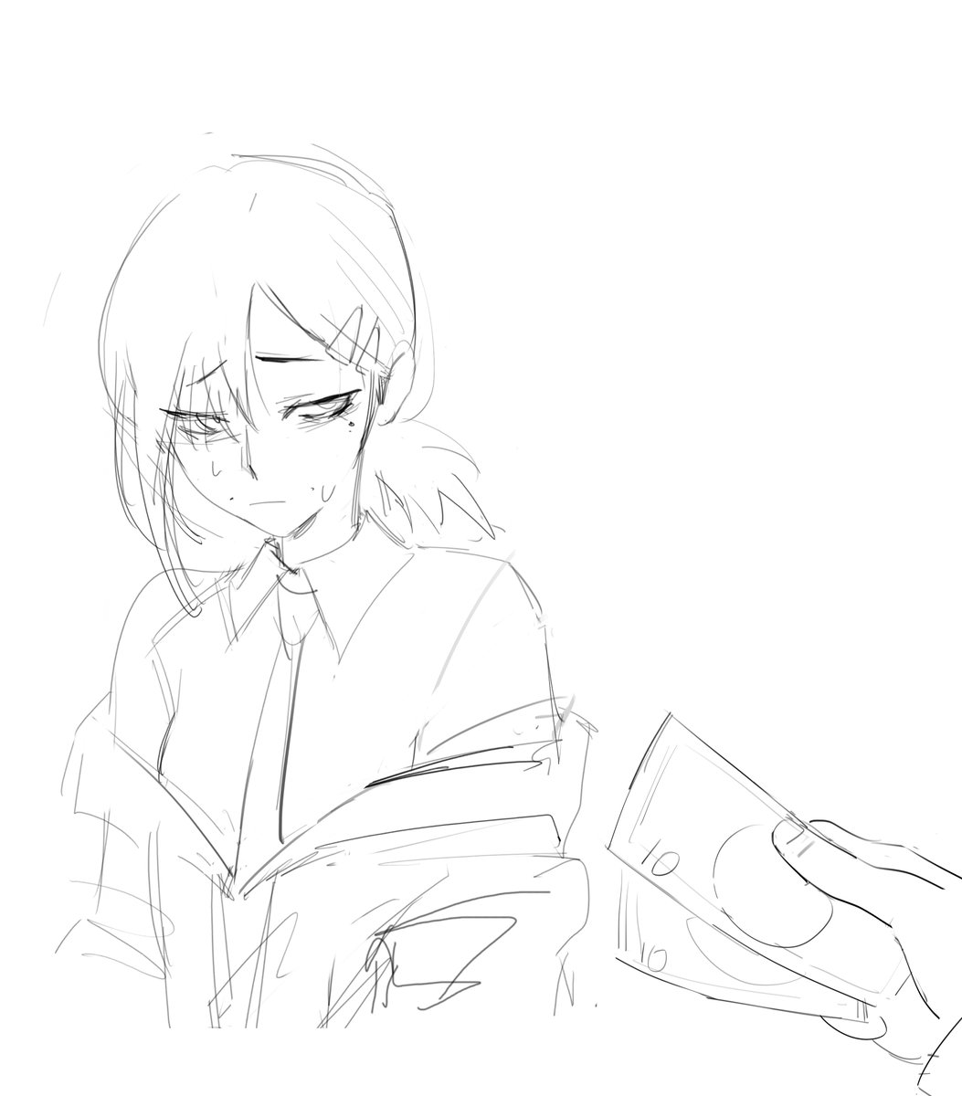 muscarinaamanit's tweet photo. #chainsawman kobeni got new job https://t.co/qqYX31dvg2