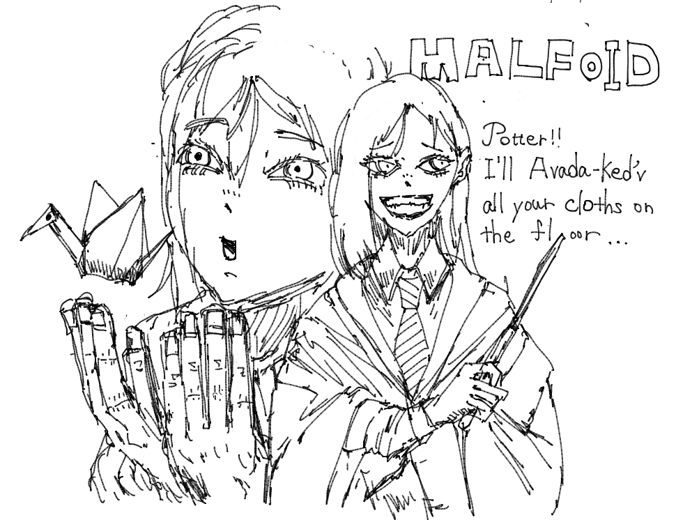 oekaki848381657's tweet photo. #malfoid #HarryPotter #malfoy　Seemingly Malfoid became a world wide movement?! https://t.co/yNHW5FrrEj