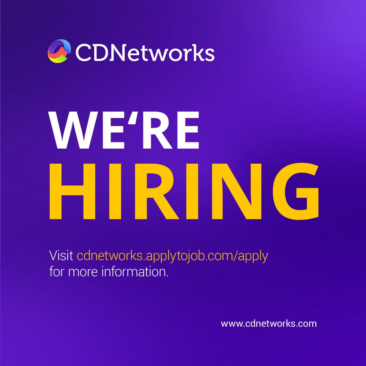 CDNetworks tweet picture