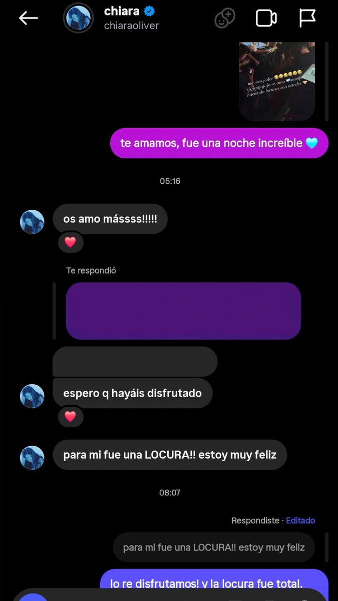 ChiaraArgOf's tweet photo. alguien hoy nos dejo un mensajito🥺🤍

misión cumplida nuevamente se fue mas que feliz✨️ https://t.co/M2RKKTUEv7