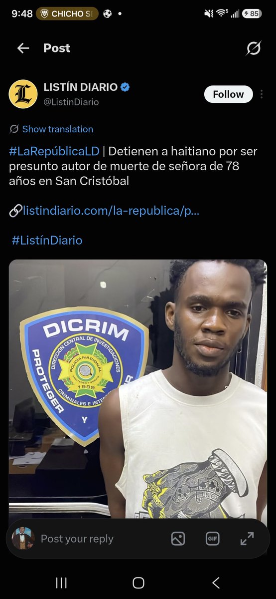 Socialintrov31's tweet photo. Thats victim 200 this year alone by an illegal Haitian in DR. Most of them women old and young as 12yo. https://t.co/QZBr8fPNtJ