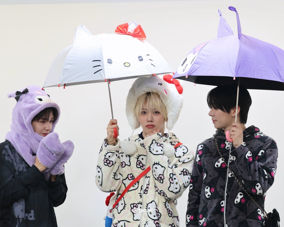 too_w__'s tweet photo. クロミJLも雨宿り☔️🌧*̣̩⋆̩°｡⋆ https://t.co/solBzg1kL0
