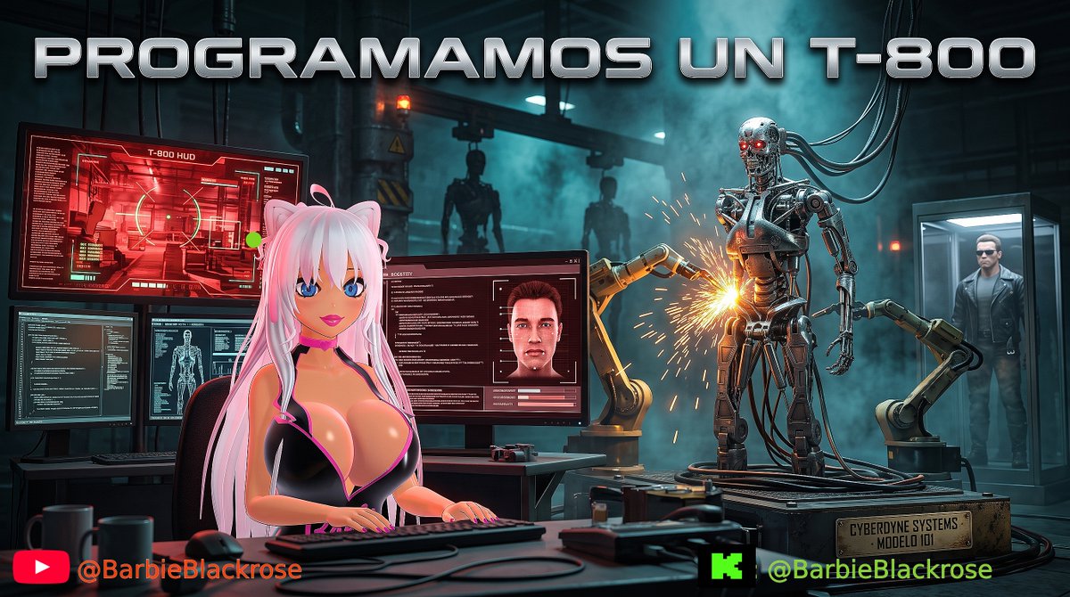 BarbieBlackrose's tweet photo. Mis streams para esta semana.  Y charlita Tech! https://t.co/ltTaUDX1Cu
