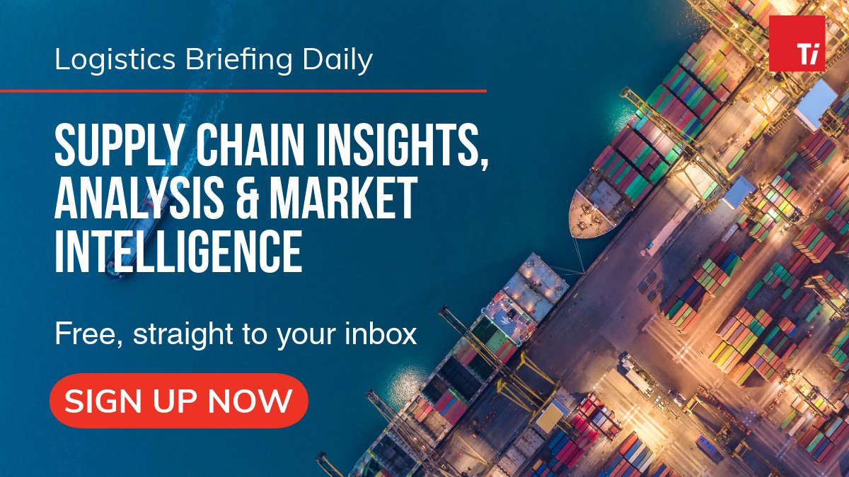 Ti_Insight's tweet photo. Get daily insights on logistics, trade, and transport trends - direct to your inbox.

Subscribe to Logistics Briefing for free.

👉 https://t.co/s9m1lXyORH https://t.co/i4gl8oEgcM