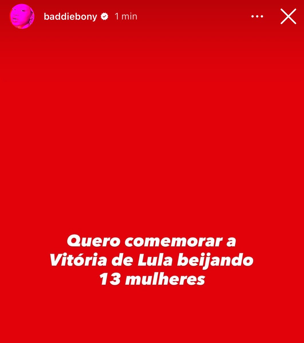kaykwst's tweet photo. Na vida eu sou a @baddiebony 
#LULA13JÁ https://t.co/0k38ylet7M