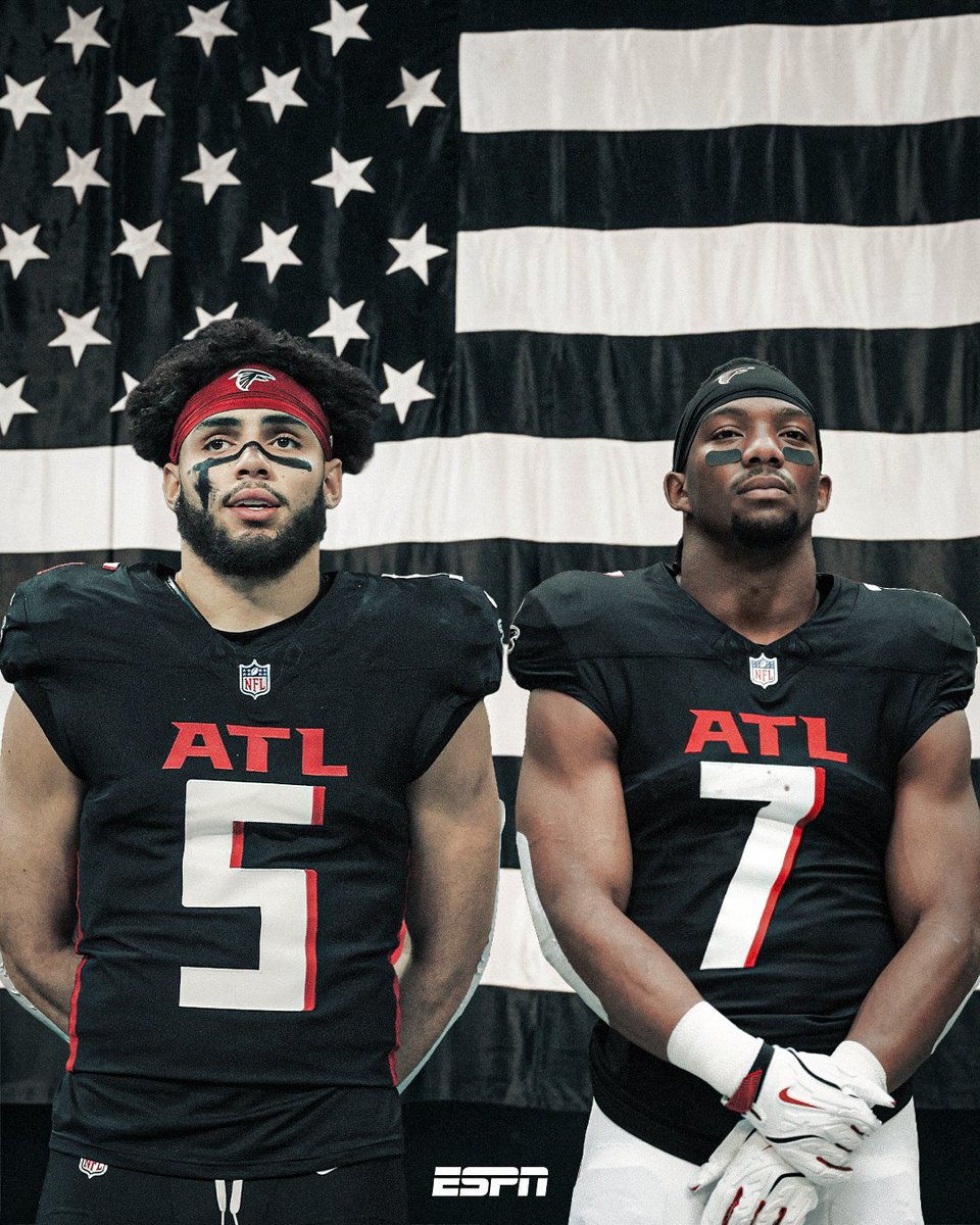SportsCenter's tweet photo. So Fresh, So Clean 🔥

Watch Falcons-Saints at 8 ET on ESPN and the ESPN App 🍿 https://t.co/SGYtCdBQse