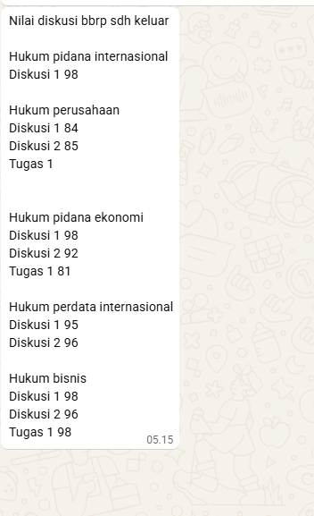 vcenues's tweet photo. UPDATE NILAI SESI 1-3 aman sentosaaa, kalo pun jelek kami siap revisi yaa 

#jokitugas #jokiut #zonauangㅤ https://t.co/VDkoJUhFf1