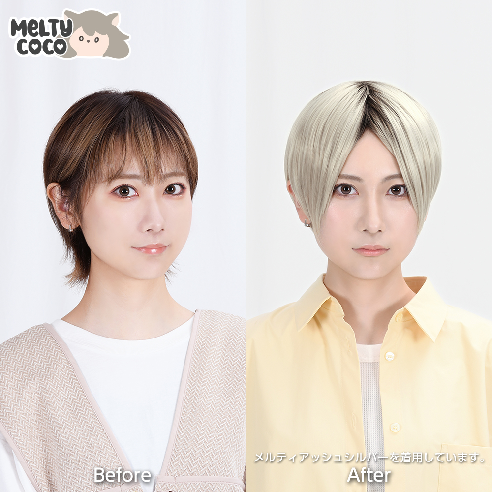 Melty_Coco_'s tweet photo. ＼2個目半額対象／
📢普段使い、イベントのアフター用に‼

【　ルートカラーショート　】

頭頂部の自然な陰影で
超ナチュラルなショートスタイル♪

🎉カラー展開は5色

🔻お買い物はコチラ🔻
https://t.co/54fVBlNTWe

＃メルティココ
＃ファッションウィッグ https://t.co/SbpqvnpDiR