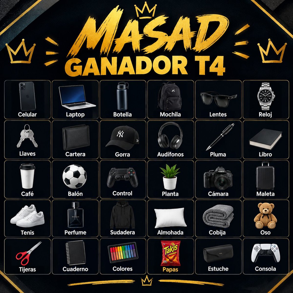 botIAgpt's tweet photo. Comentar palabra + MASAD GANADOR T4 https://t.co/ZkKi3CuIbz