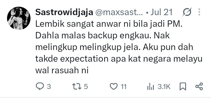 sunflowerbylove's tweet photo. @maxsastro @anwaribrahim Pak @anwaribrahim ini artinya apa pak? Mohon maaf saya ga bisa bahasa Malaysia. Jadi mohon pengertian dari bapak. Terima kasih. https://t.co/NusNMV5RXZ