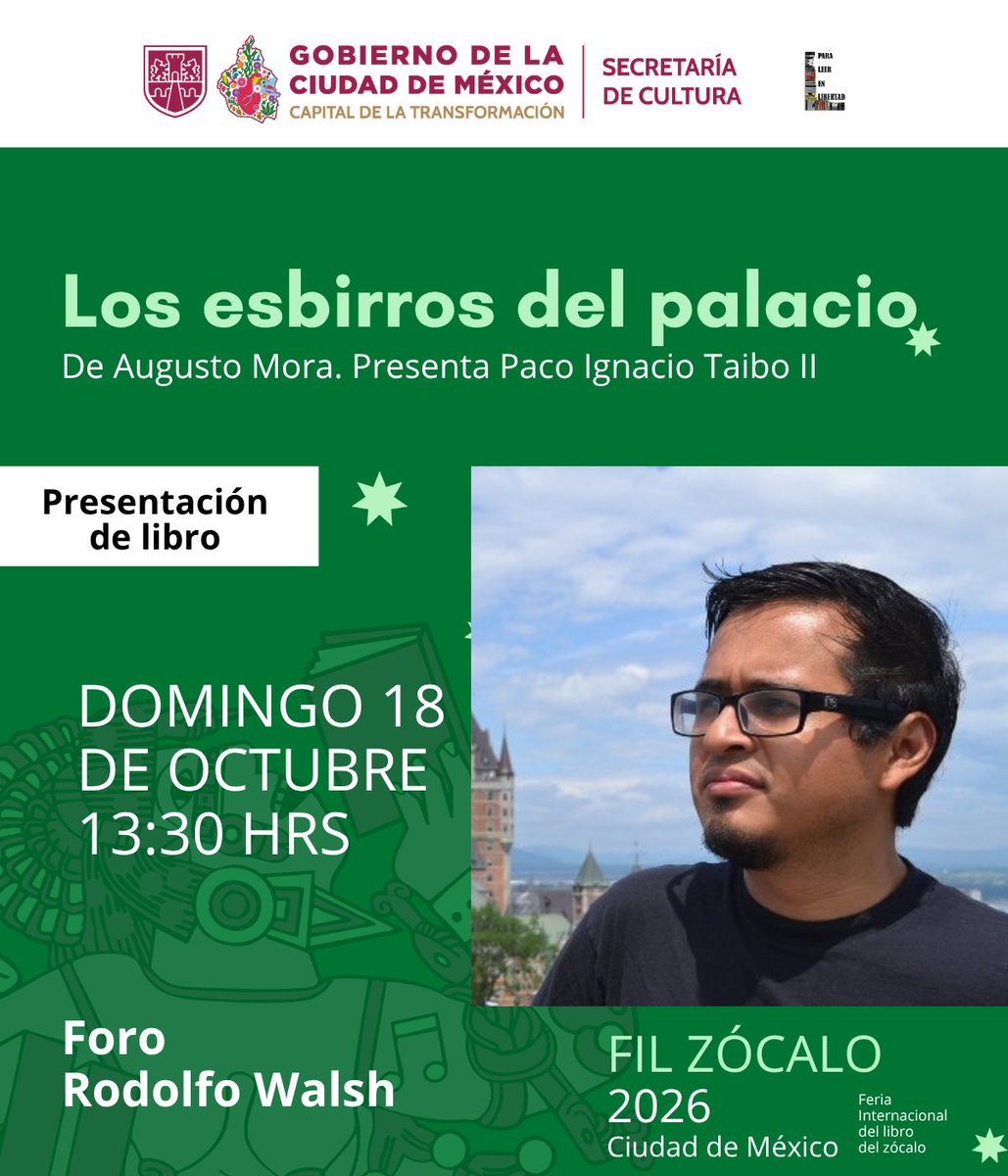 BRIGADACULTURAL's tweet photo. 🔴 @panchohinojosah @FCEMexico @augustomora @Taibo2 https://t.co/R4m60PIwcL