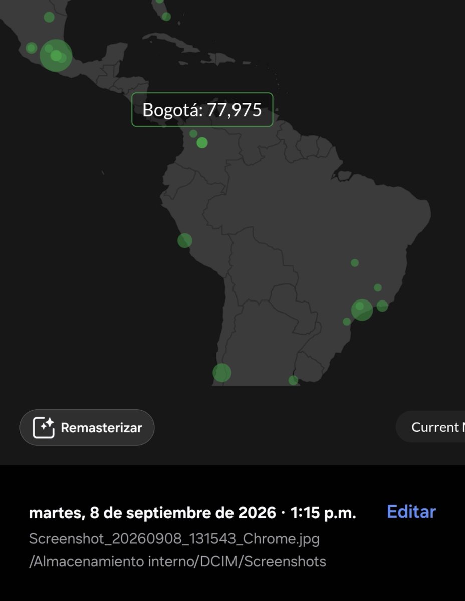 sk1zmid's tweet photo. Dato muy importante:
Un día antes del concierto habían 78k oyentes en Bogotá yy 26 días después aumentaron a 88k
10k oyentes nuevos que demuestran el interés que despertó por skz después del sc
QUEREMOS STRAY KIDS EN COLOMBIA
#Run_IT_Colombia
@paramo_presenta @LiveNationKpop https://t.co/nhsZuoFn2L