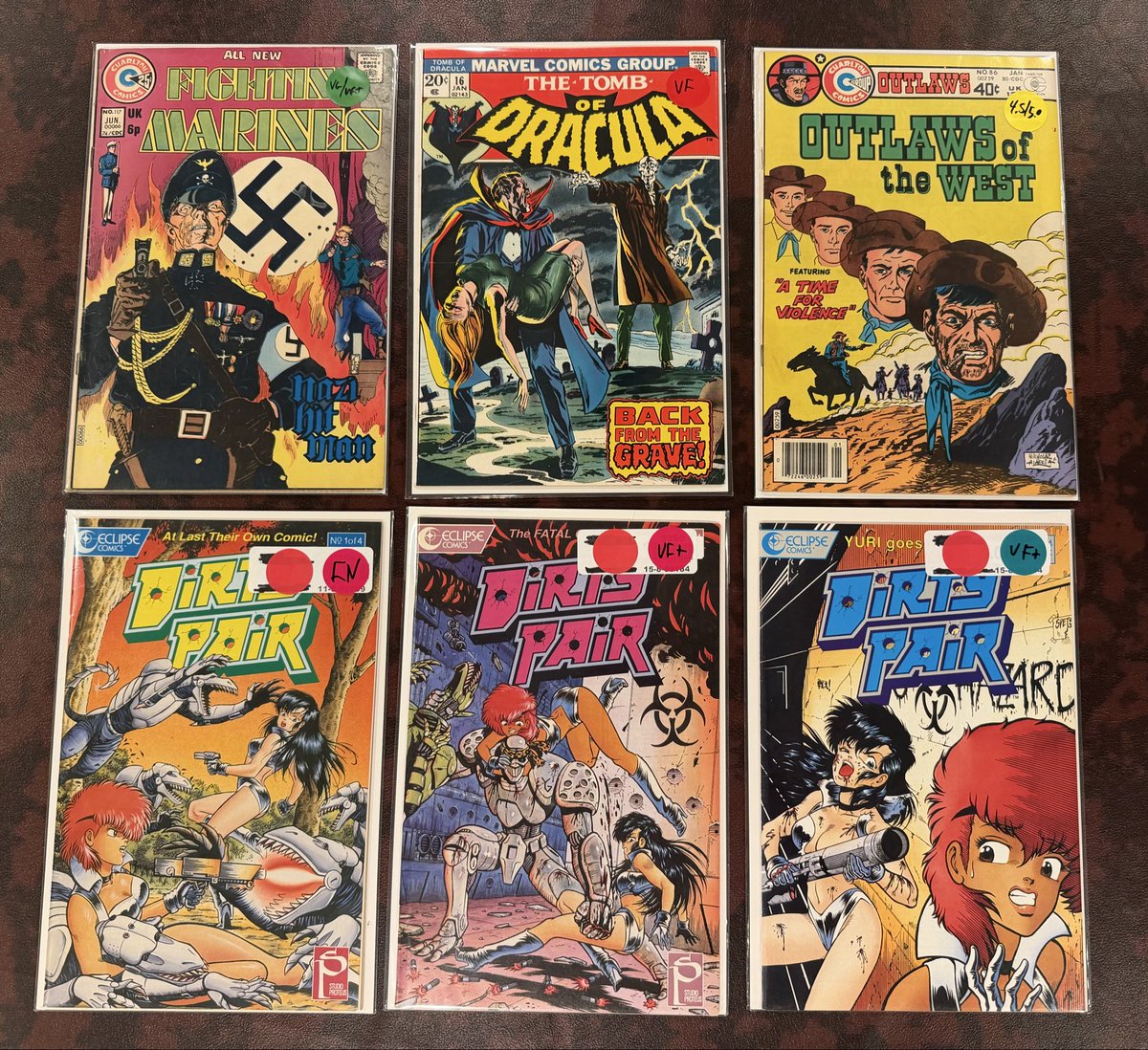 mediummic's tweet photo. Lot 4-mixer I think the 1st one is a Sutton cover. 

$12, $28, $4
$9, $11, $11

Lot take off $6 https://t.co/36lXjX36YZ